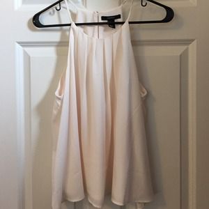 Forever 21 Off White Flowy Tank RESERVED