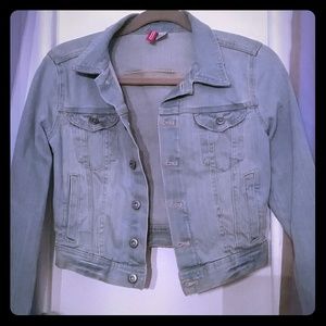 H&M Cropped Denim Jacket