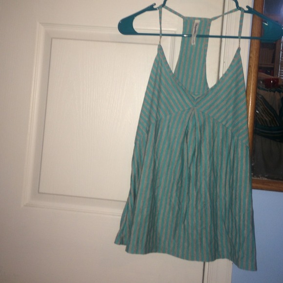 a cute vertical stripes tank top