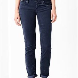 Navy Corduroy GAP Skinny Pants
