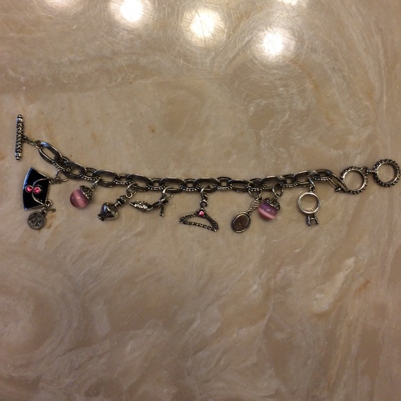 💯Premier design silver charm bracelet. - Picture 1 of 4