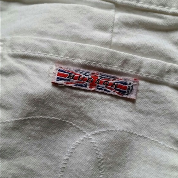 White Hudson Bootcut Denim