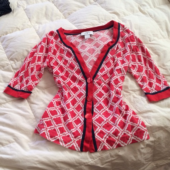 Ann Taylor LOFT cardigan sweater