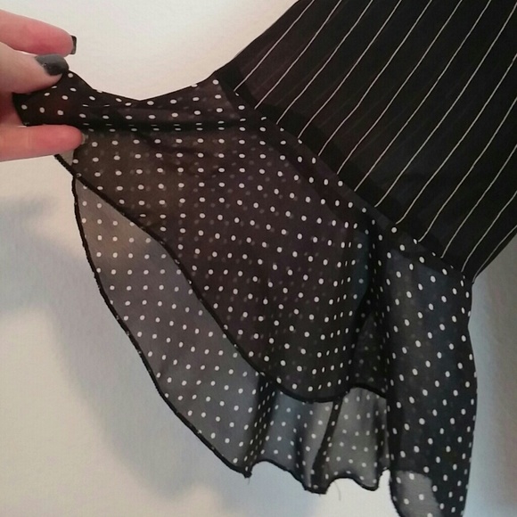 Sheer black blouse - Picture 2 of 3