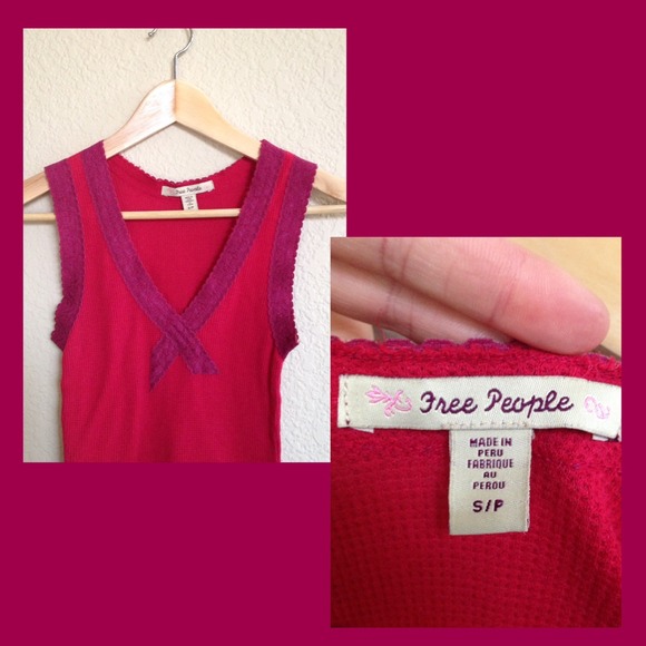 🚫SOLD🚫Free People Thermal Tank - Picture 3 of 4