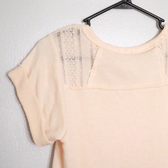 ❌SOLD in bundle❌ Cream Sweatshirt Top - Picture 4 of 4