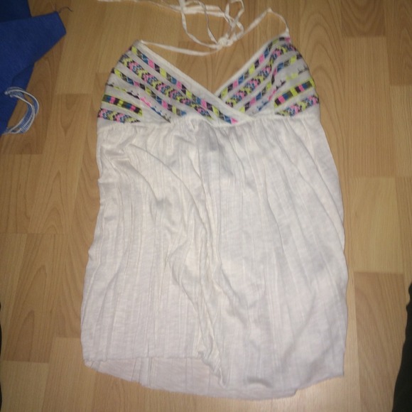 around the neck tank top