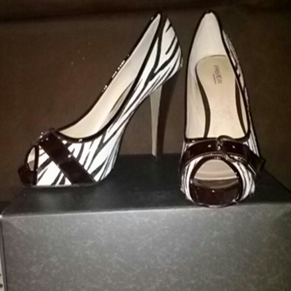 Zebra calfhair Preview Int'l pumps from Nordstrom - Picture 1 of 2