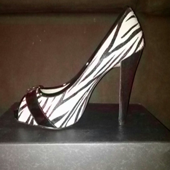 Zebra calfhair Preview Int'l pumps from Nordstrom - Picture 2 of 2