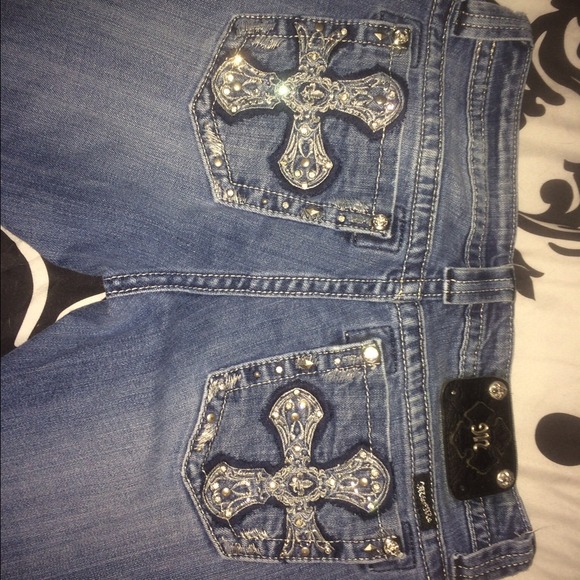 Boot-cut miss me jeans!