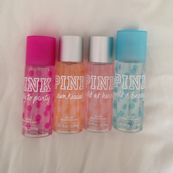 pink bodymist