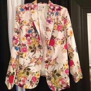 Floral Blazer From Forever21