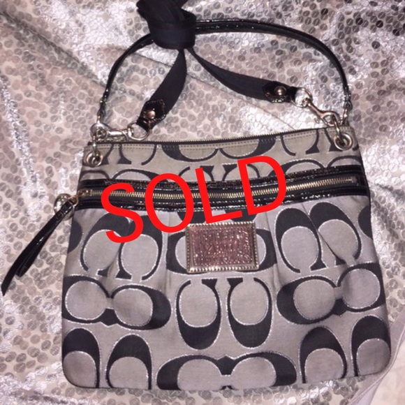 SOLD!! Authentic coach CROSSBODY purse