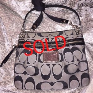 SOLD!! Authentic coach CROSSBODY purse