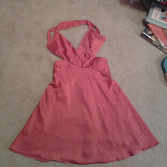 Burnt-Orange BCBGMAXAZRIA Dress - Picture 1 of 2
