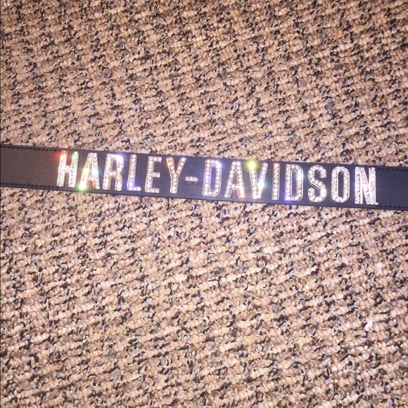 Harley Davidson leather belt