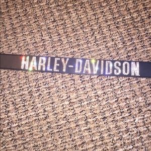 Harley Davidson leather belt
