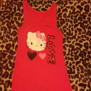 Hello kitty sleeveless top