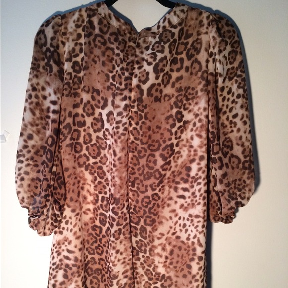 Eva Mendez collection blush tone baby doll gown - Picture 3 of 4