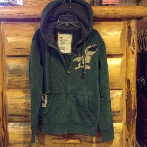 Boys or men's XS American Eagle zip up hoodie