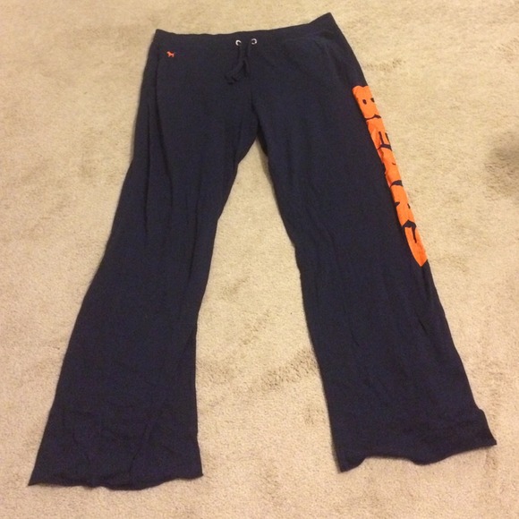 PINK Victoria's Secret Pants - Victoria Secret PINK Chicago Bears Boyfriend pant