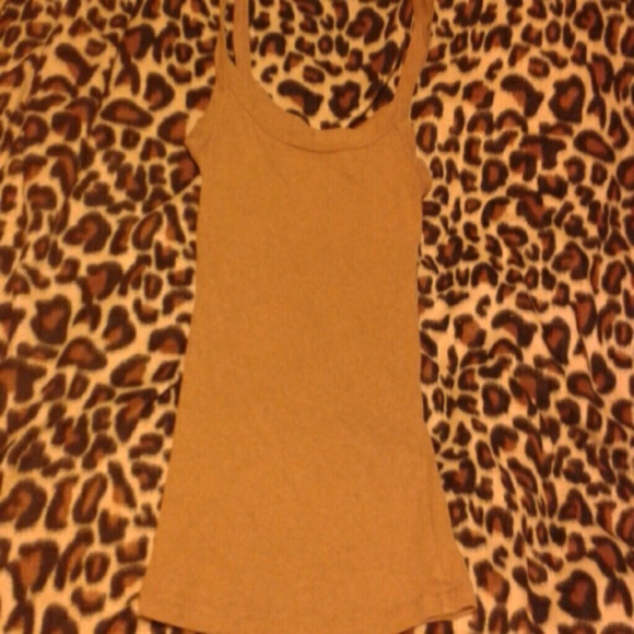 Arizona brown tank top