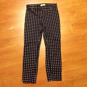 Slim patterned GAP pants