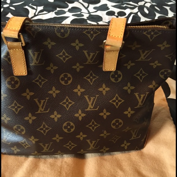 Authentic Louis Vuitton Cabas Piano