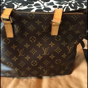 Authentic Louis Vuitton Cabas Piano