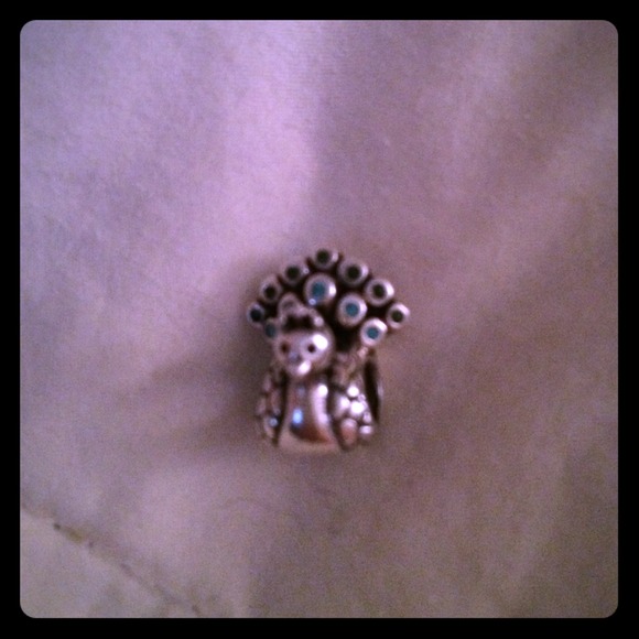 Authentic Pandora Peacock Charm