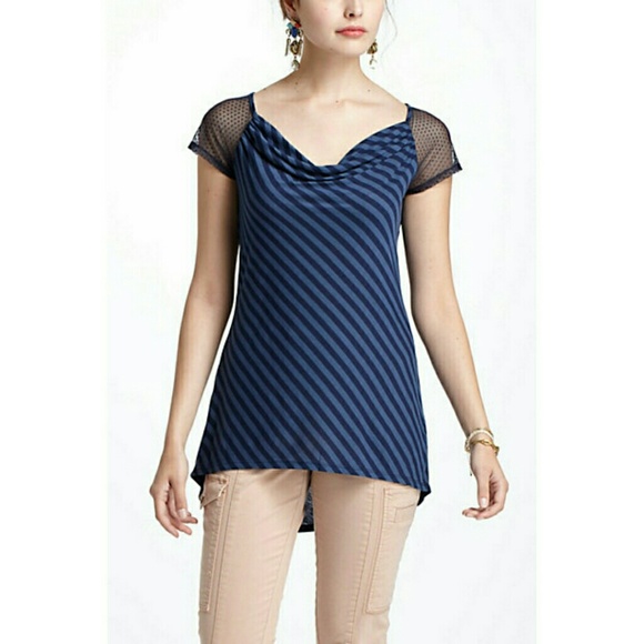 *Sold* Anthropologie Striped Tee