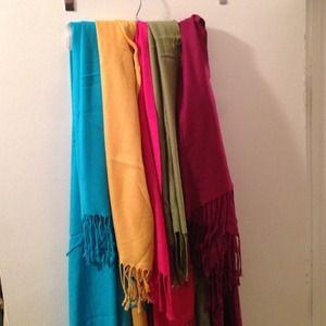 Set of 5 pashminas