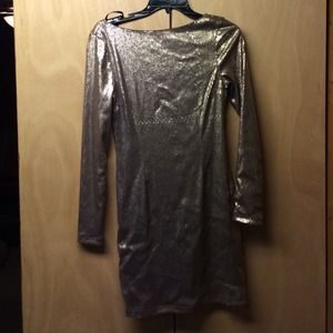 Kardashian kollection sequins dress.