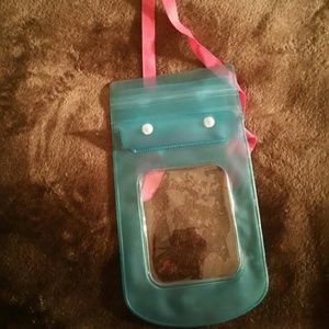 Waterproof cell phone holder