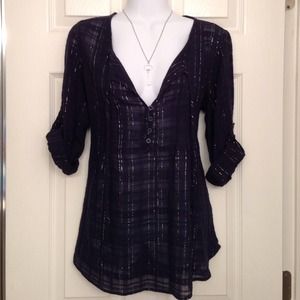 Banana Republic Navy Blue Shirt