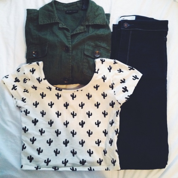 Cactus Crop Top