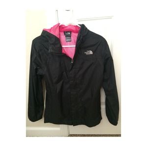 North Face Rain Shell Girls Large