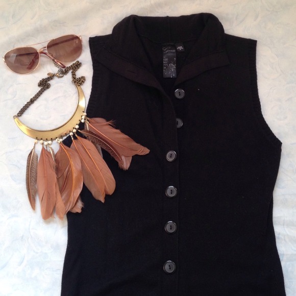 Guess Knit Sweater Vest