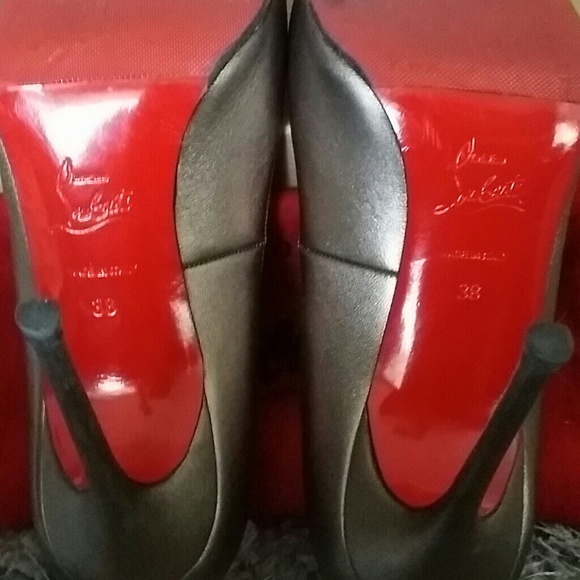 Louboutin Elipli 100 in pewter - Picture 4 of 4