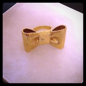 Kate spade bow ring used