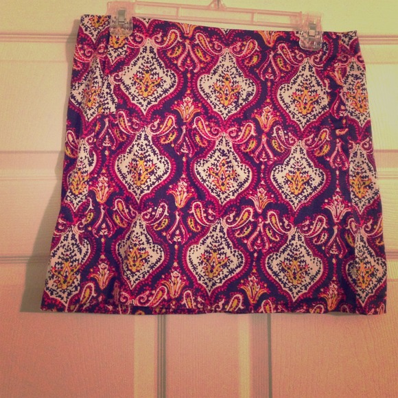 J. Crew paisley mini