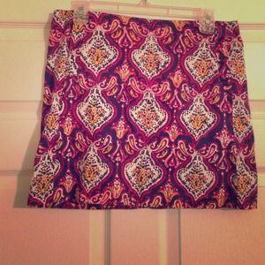 J. Crew paisley mini