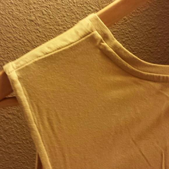 Gold beaded tank top - Picture 2 of 2