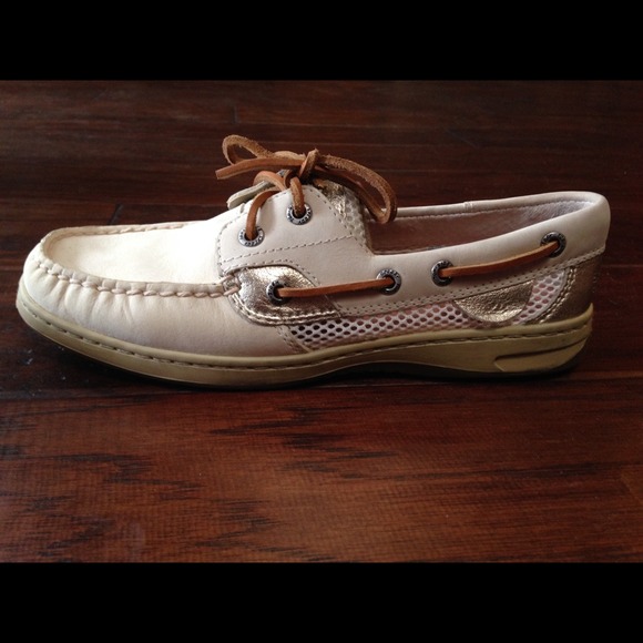 Sperry Shoes - Bluefish Ivory Open Mesh Sperry