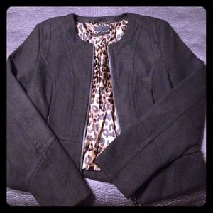 *****SOLD********Super Fabulous Black fashion coat