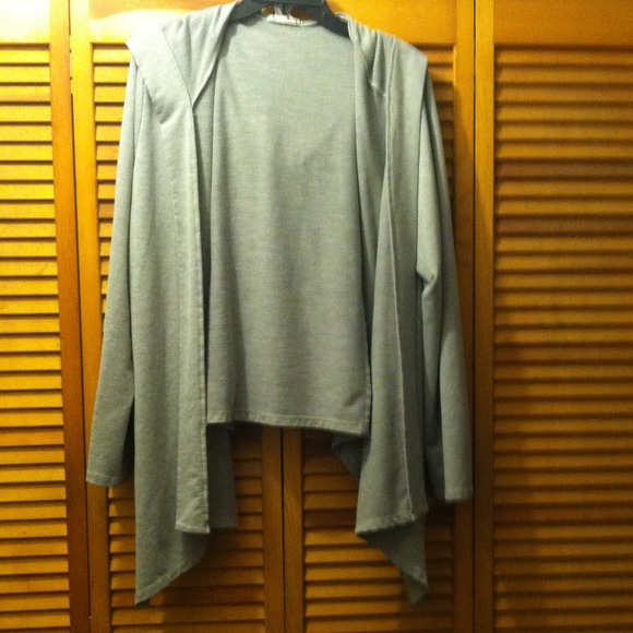 Grey Hooded Jacket
