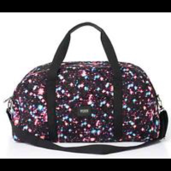 VS PINK Galaxy overnight bag