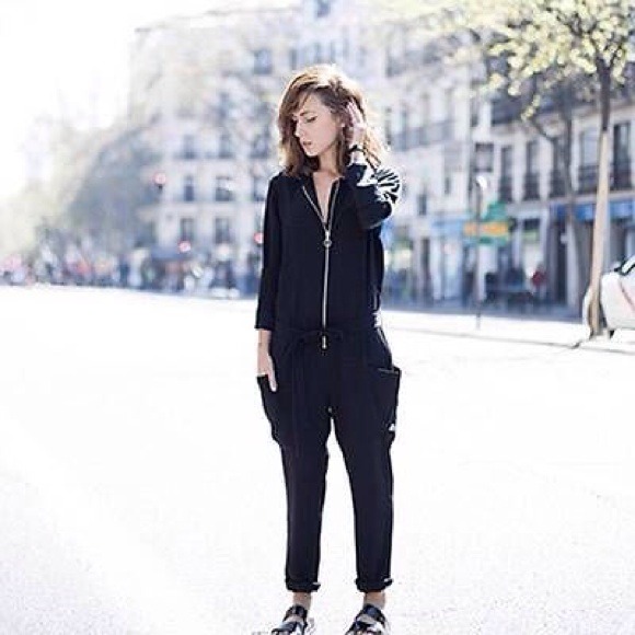 🔴 SOLD🔴 Zara studio black jumpsuit