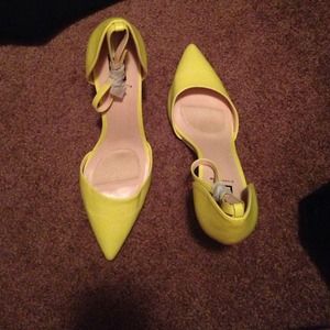 Yellow heels