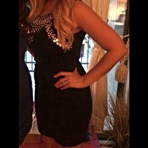 Black cotton party dress!!! 💯 - Picture 3 of 4